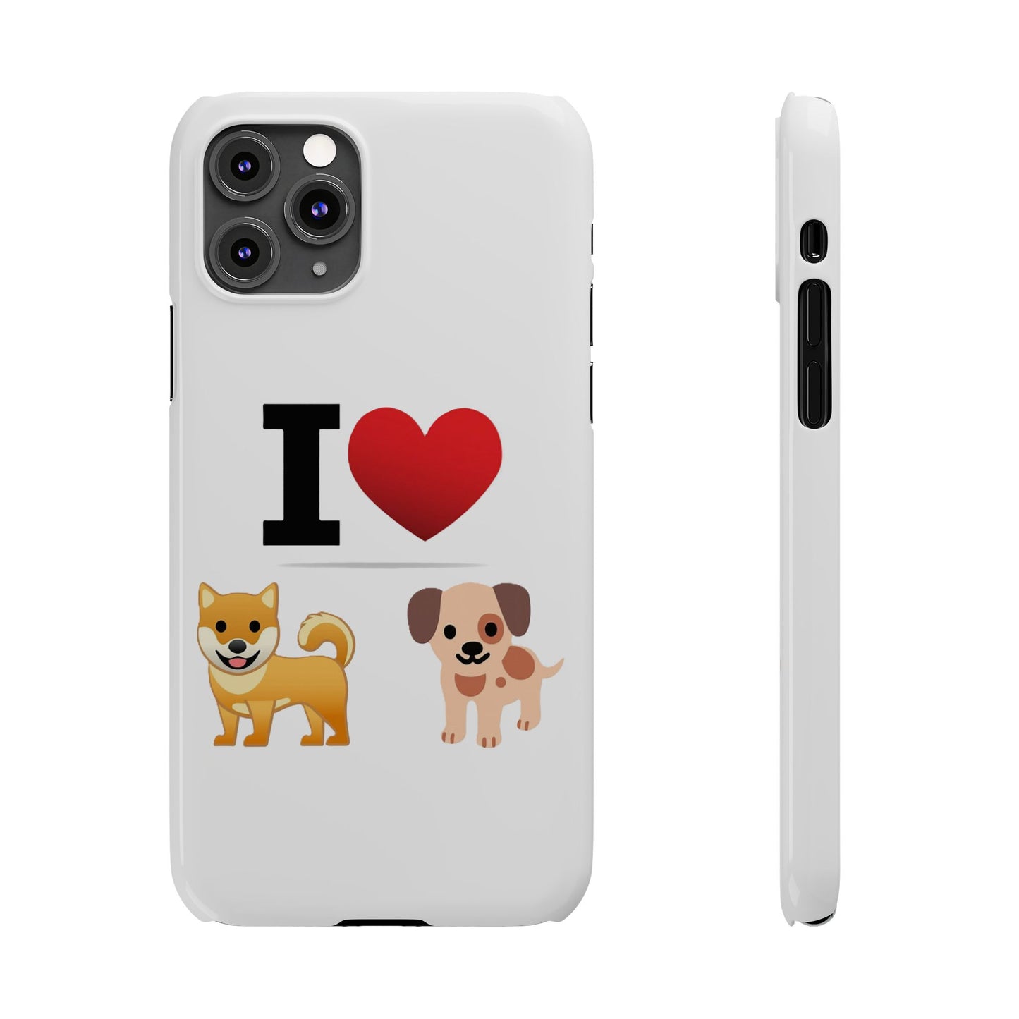 I Heart Dogs - Slim Phone Cases