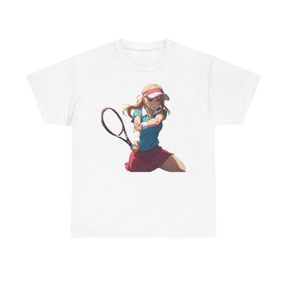 Anime Tennis 3 - Unisex Heavy Cotton T-Shirt