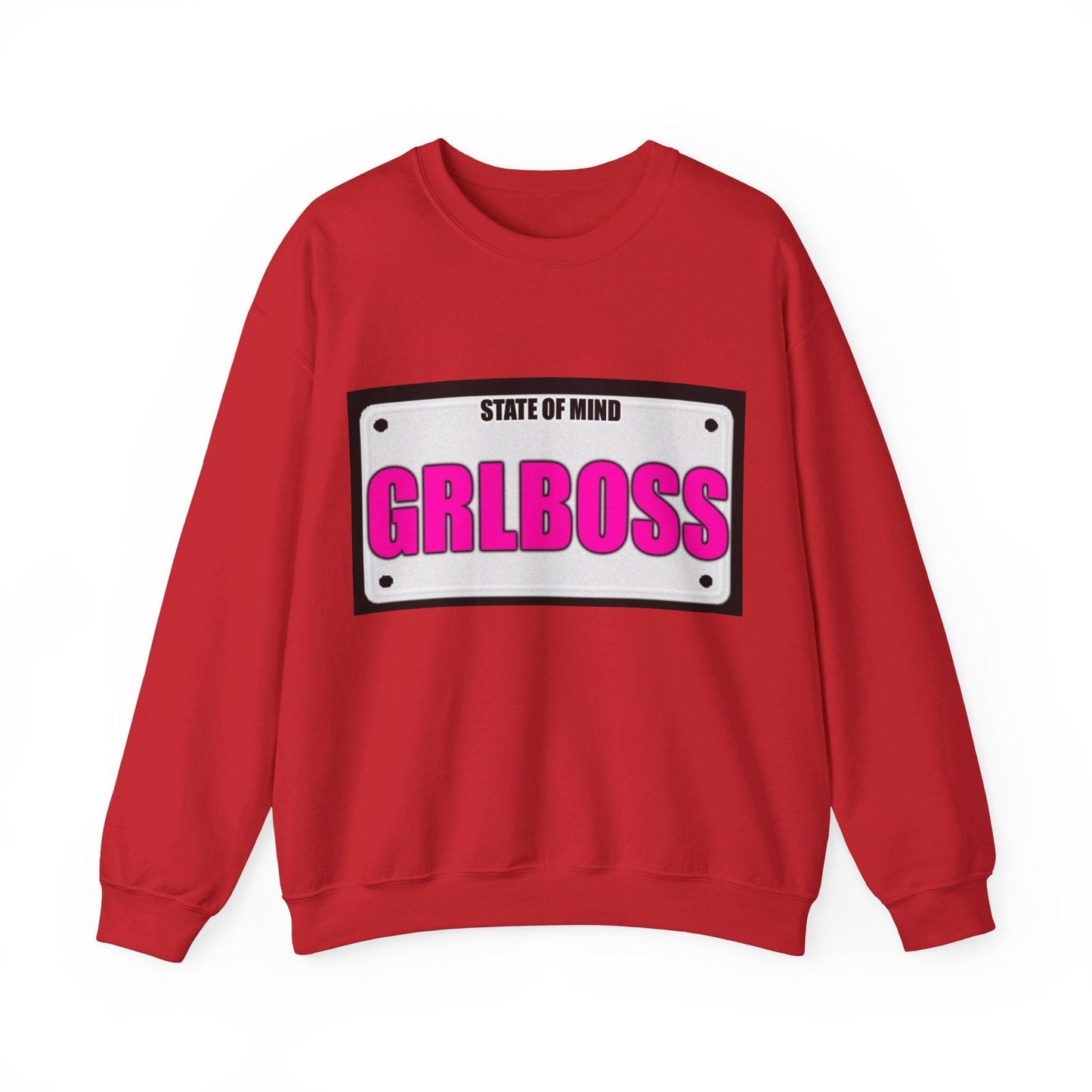 State Of Mind - GRLBOSS - Unisex Heavy Blend™ Crewneck Sweatshirt