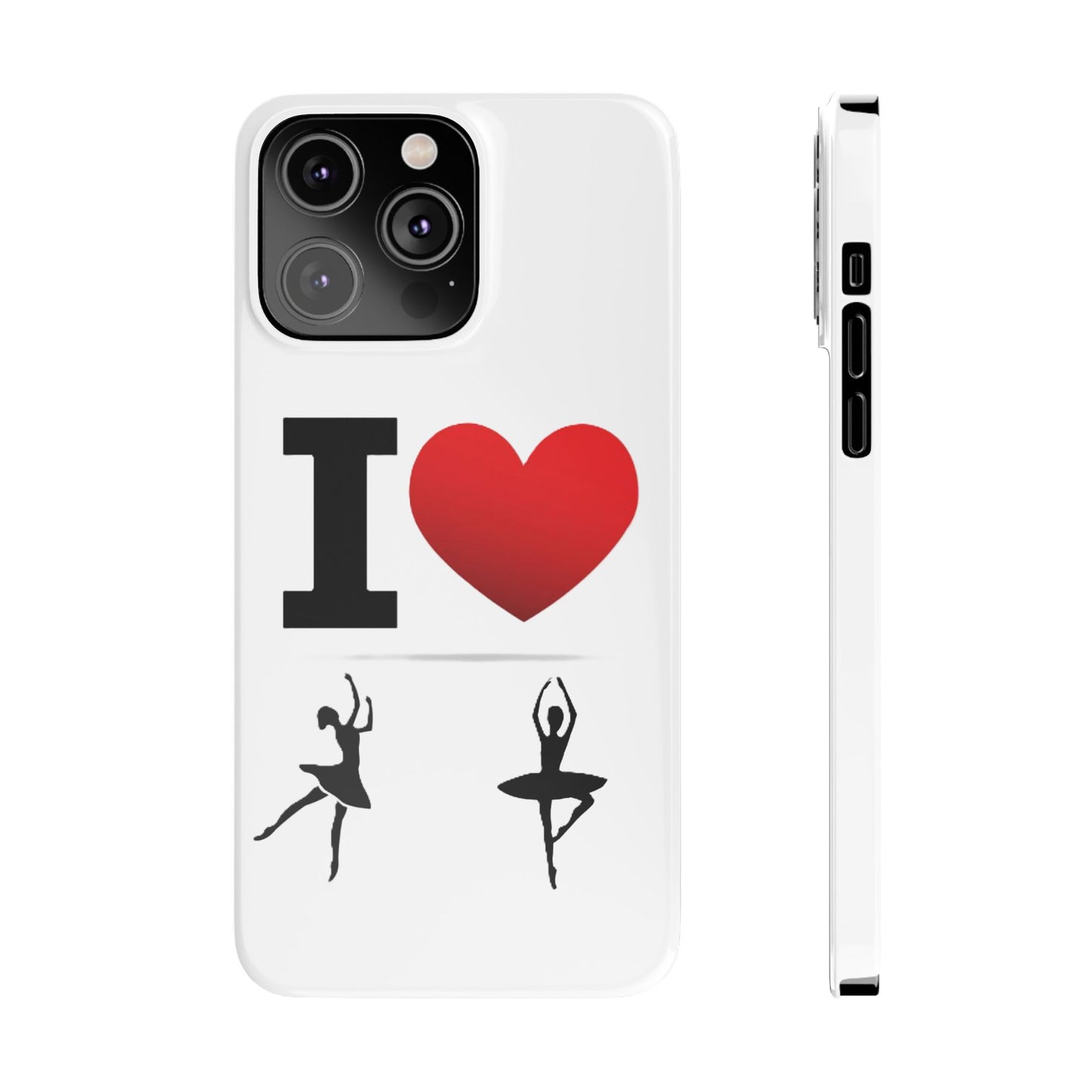 I Heart Dance - Slim Phone Cases