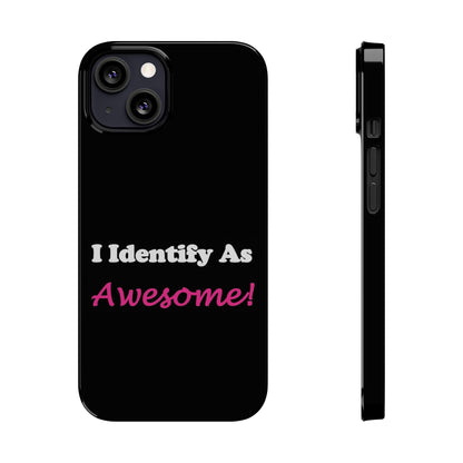 Awesome (Black) - Slim Phone Cases - Better Mode