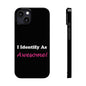 Awesome (Black) - Slim Phone Cases - Better Mode