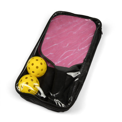 Pink Marble Pattern - Pickleball Kit - Better Mode