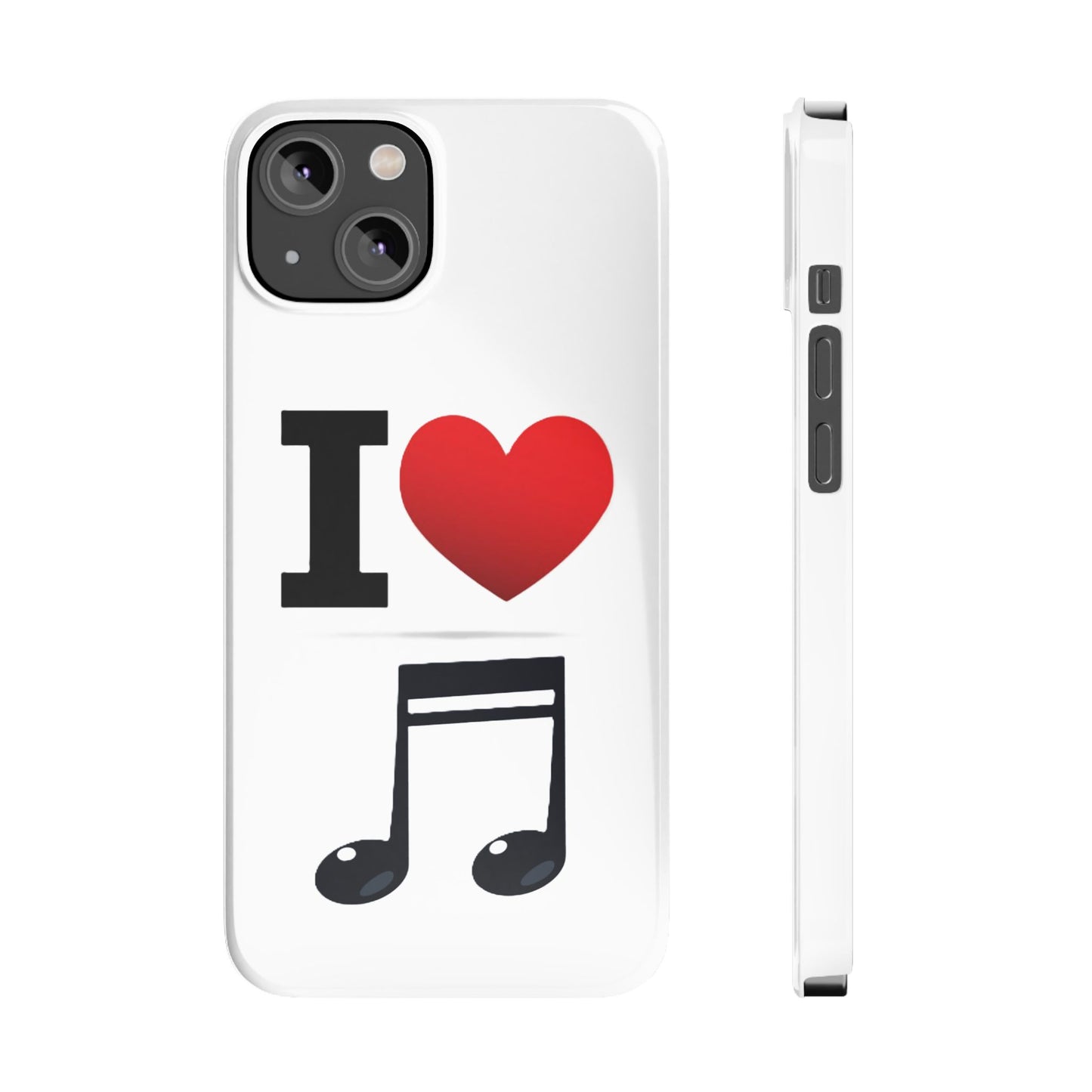 I Heart Music - Slim Phone Cases