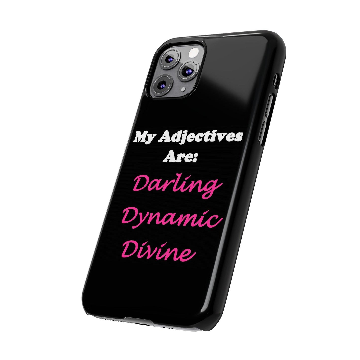 Darling (Black) - Slim Phone Cases - Better Mode