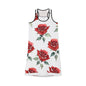 Women's Racerback Dress - Roses