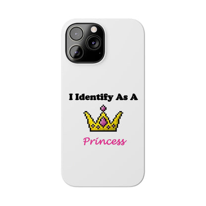 ID Princess (White) - Slim Phone Cases - Better Mode