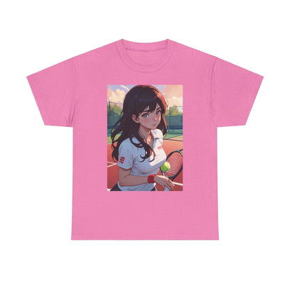 Anime Tennis 5 - Unisex Heavy Cotton T-Shirt