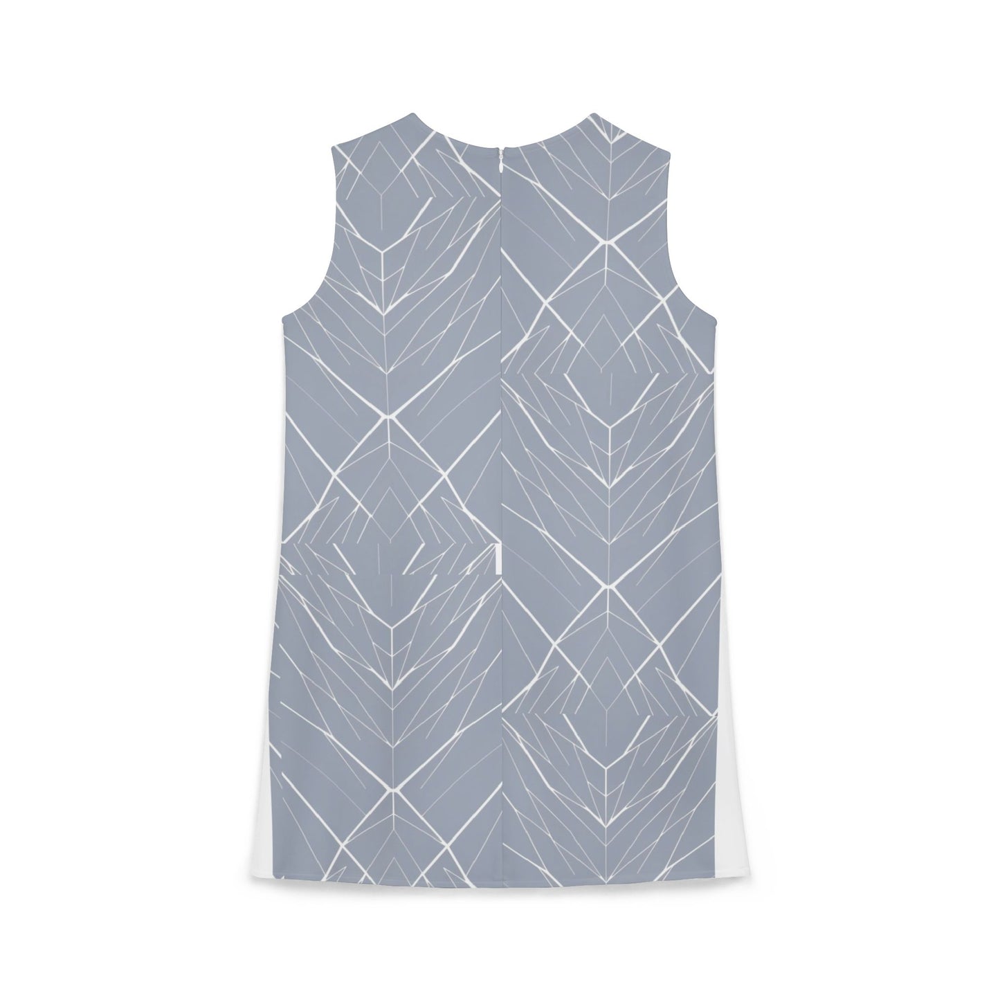 Slate Pattern A-line Sleeveless Dress (AOP)