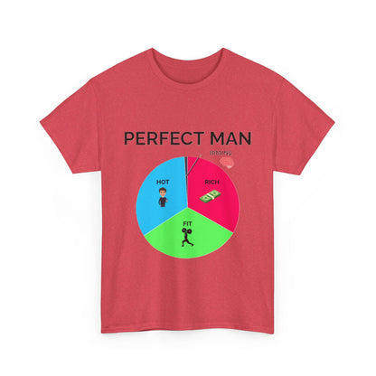 Perfect Man Pie Chart T-Shirt