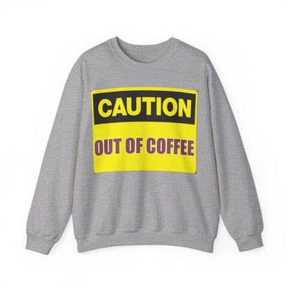 Caution Coffee - Unisex Heavy Blend™ Crewneck Sweatshirt