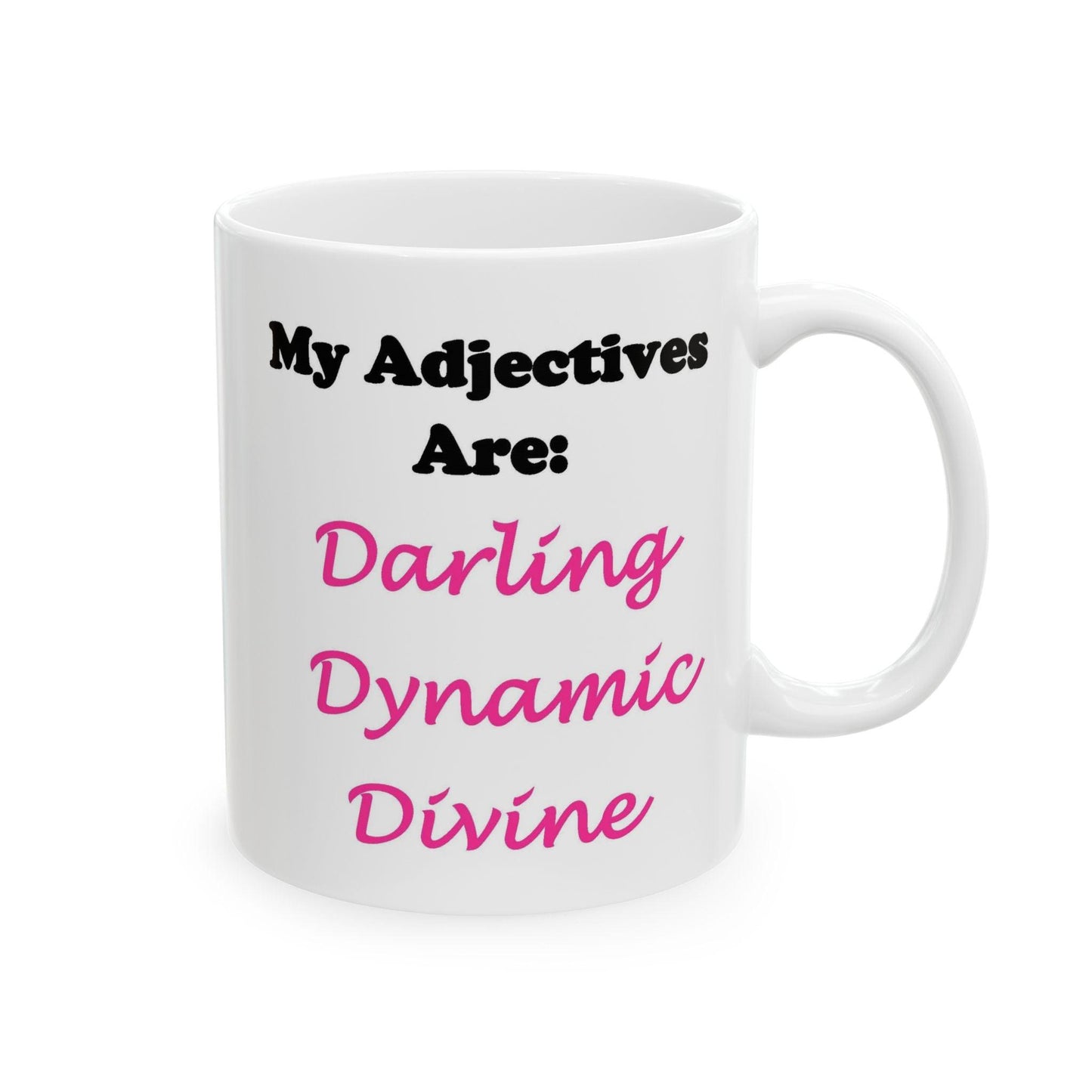 Darling (White) - Ceramic Mug, (11oz, 15oz)