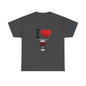 I Heart Wine - Unisex Heavy Cotton T-Shirt - Better Mode