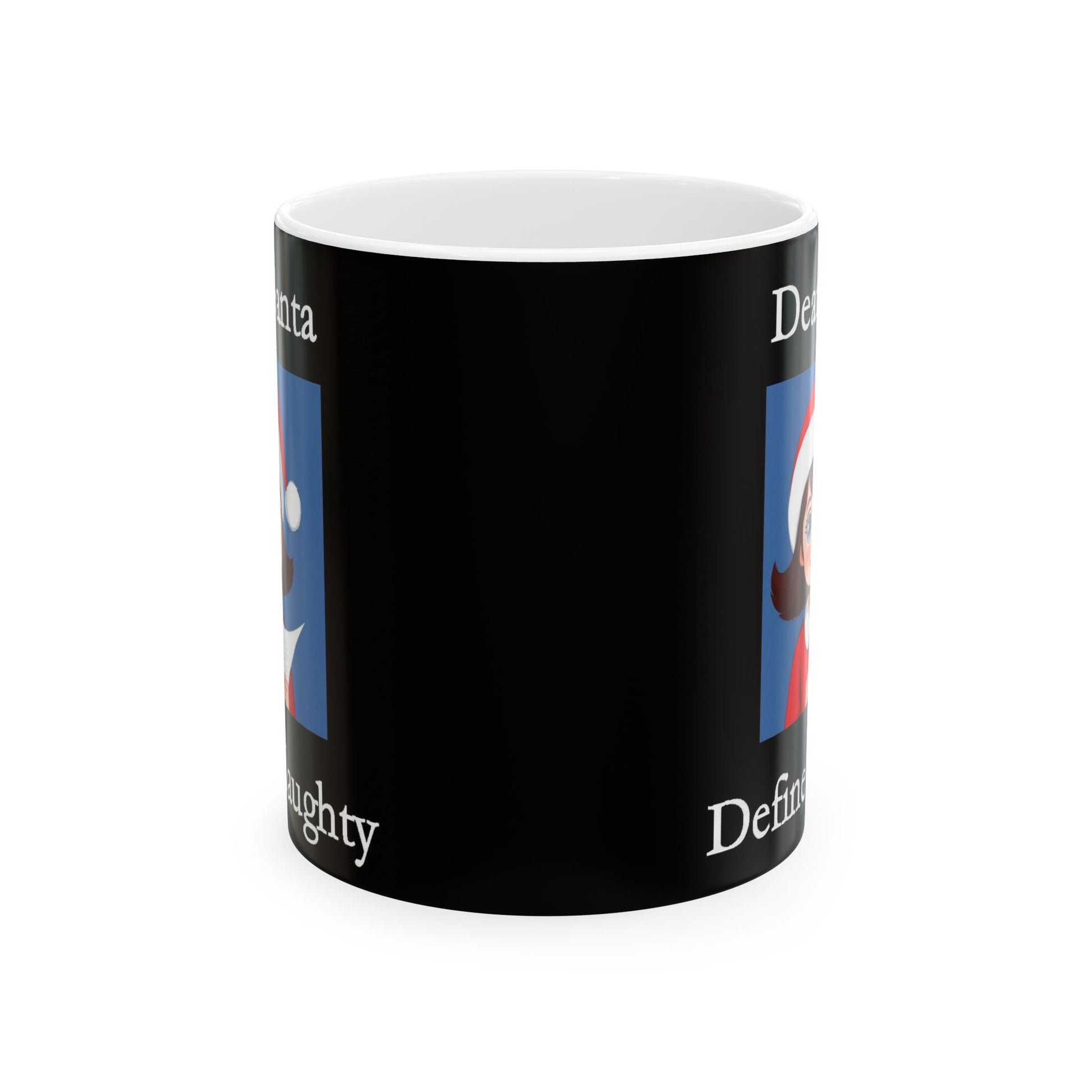 Christmas Dear Santa 1 (Black) - Ceramic Mug, (11oz, 15oz) - Better Mode