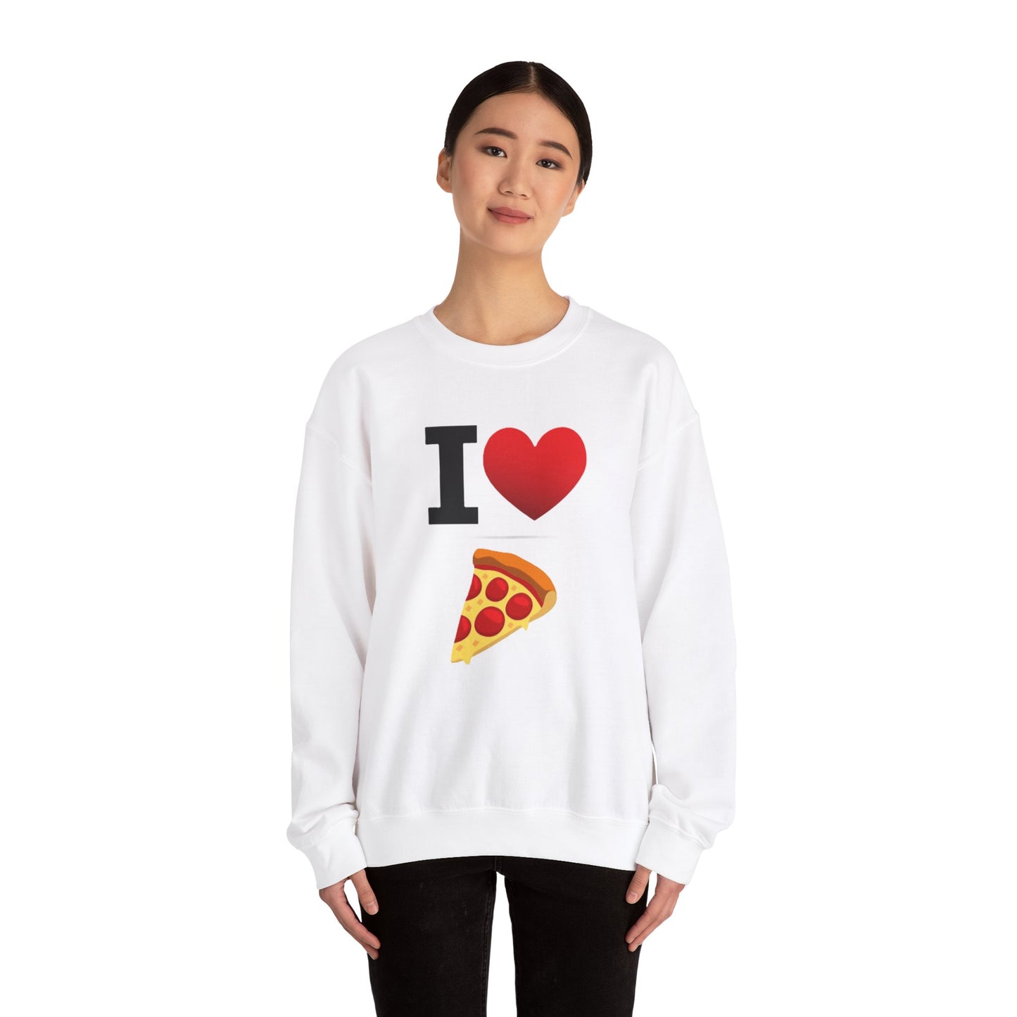 I Heart Pizza - Crewneck Sweatshirt - Better Mode