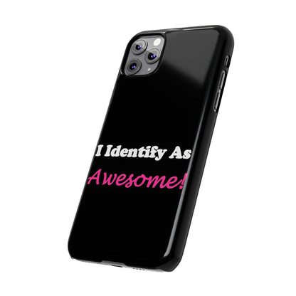 Awesome (Black) - Slim Phone Cases - Better Mode