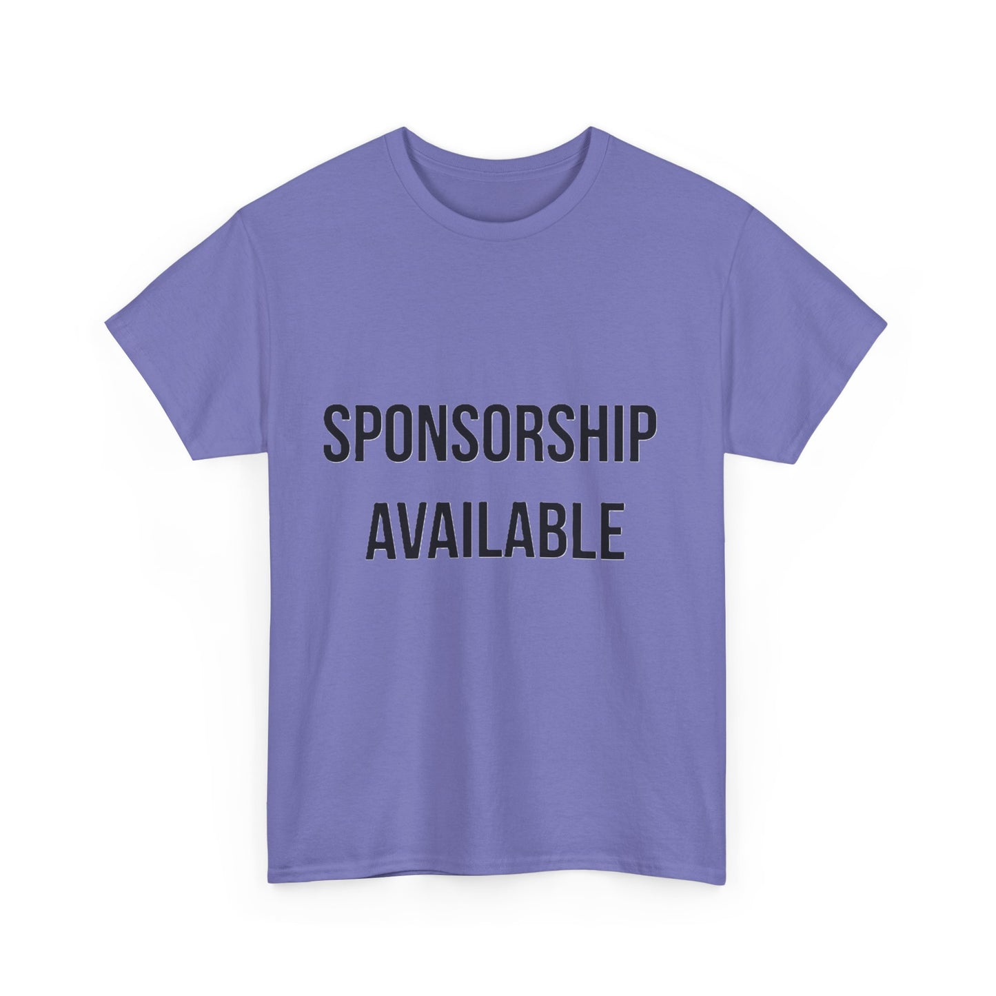 Sponsorship Available - Unisex Heavy Cotton T-Shirt