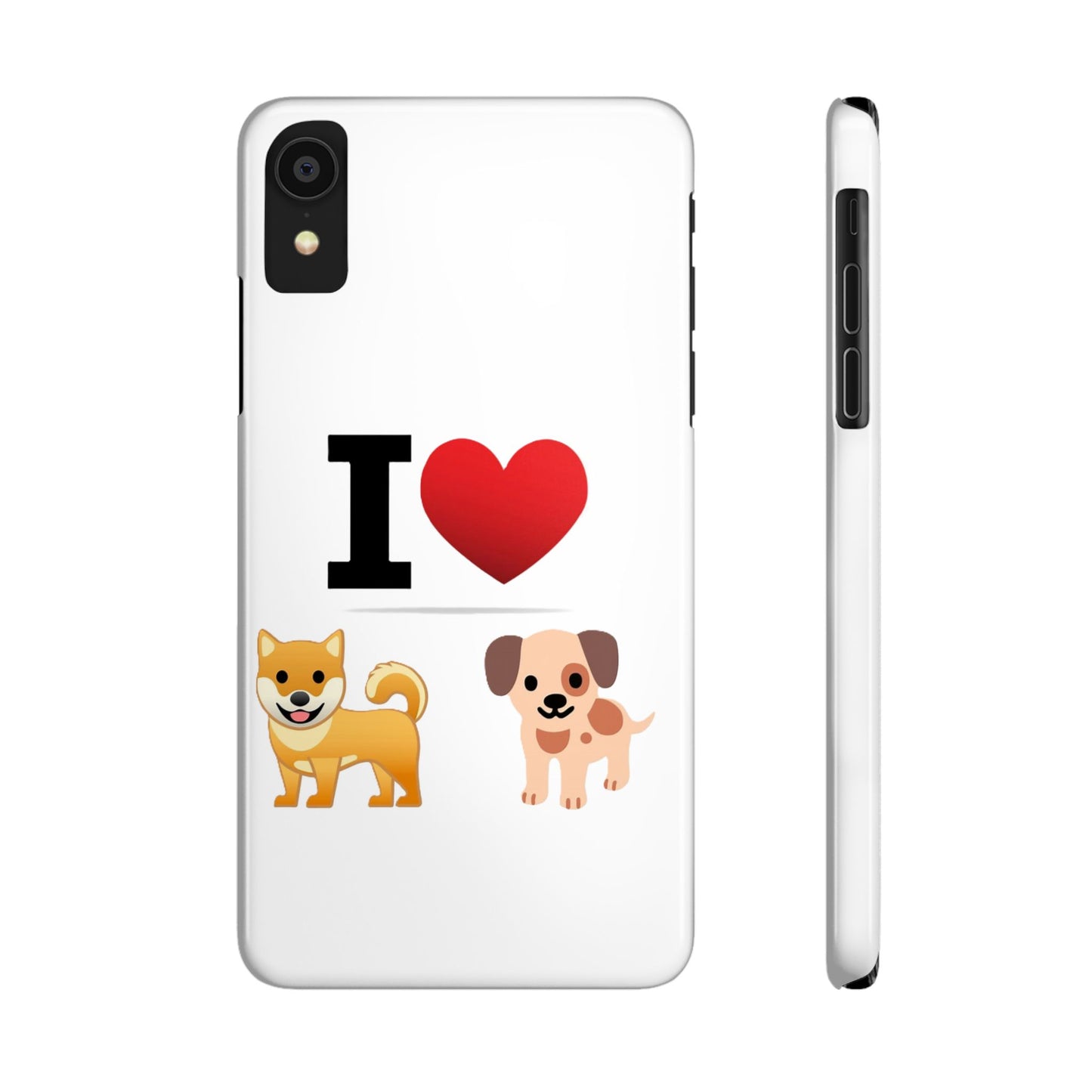 I Heart Dogs - Slim Phone Cases