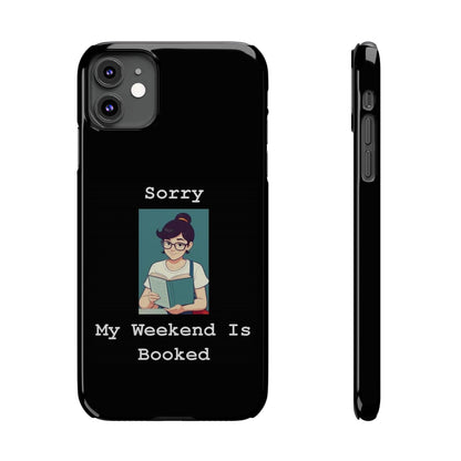 Booked 2 (Black) - Slim Phone Cases - Better Mode