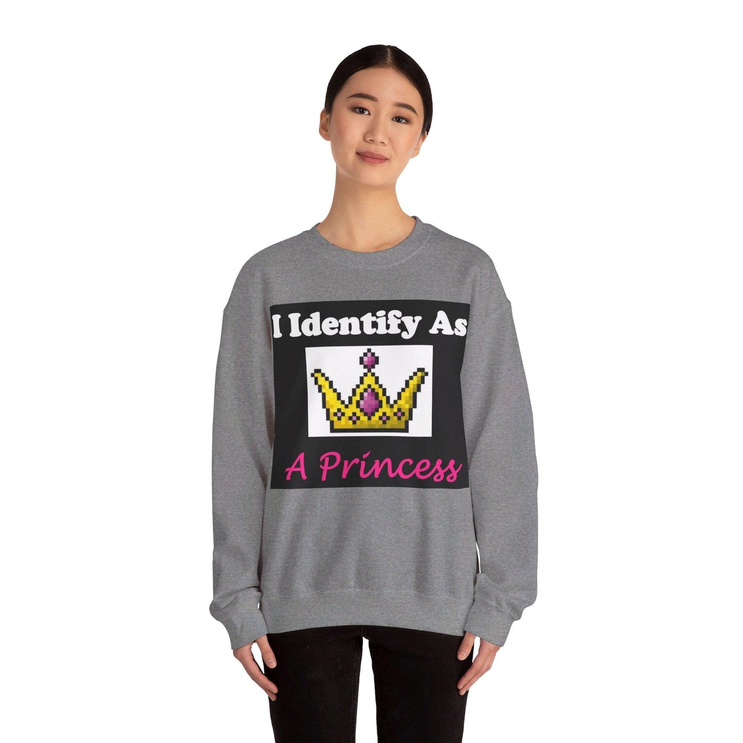 ID Princess - Unisex Heavy Blend™ Crewneck Sweatshirt