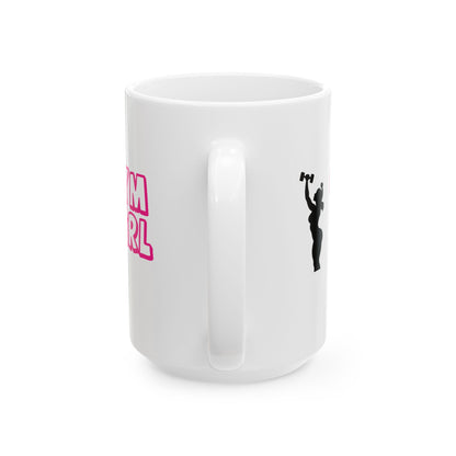 Gym Girl Ceramic Mug