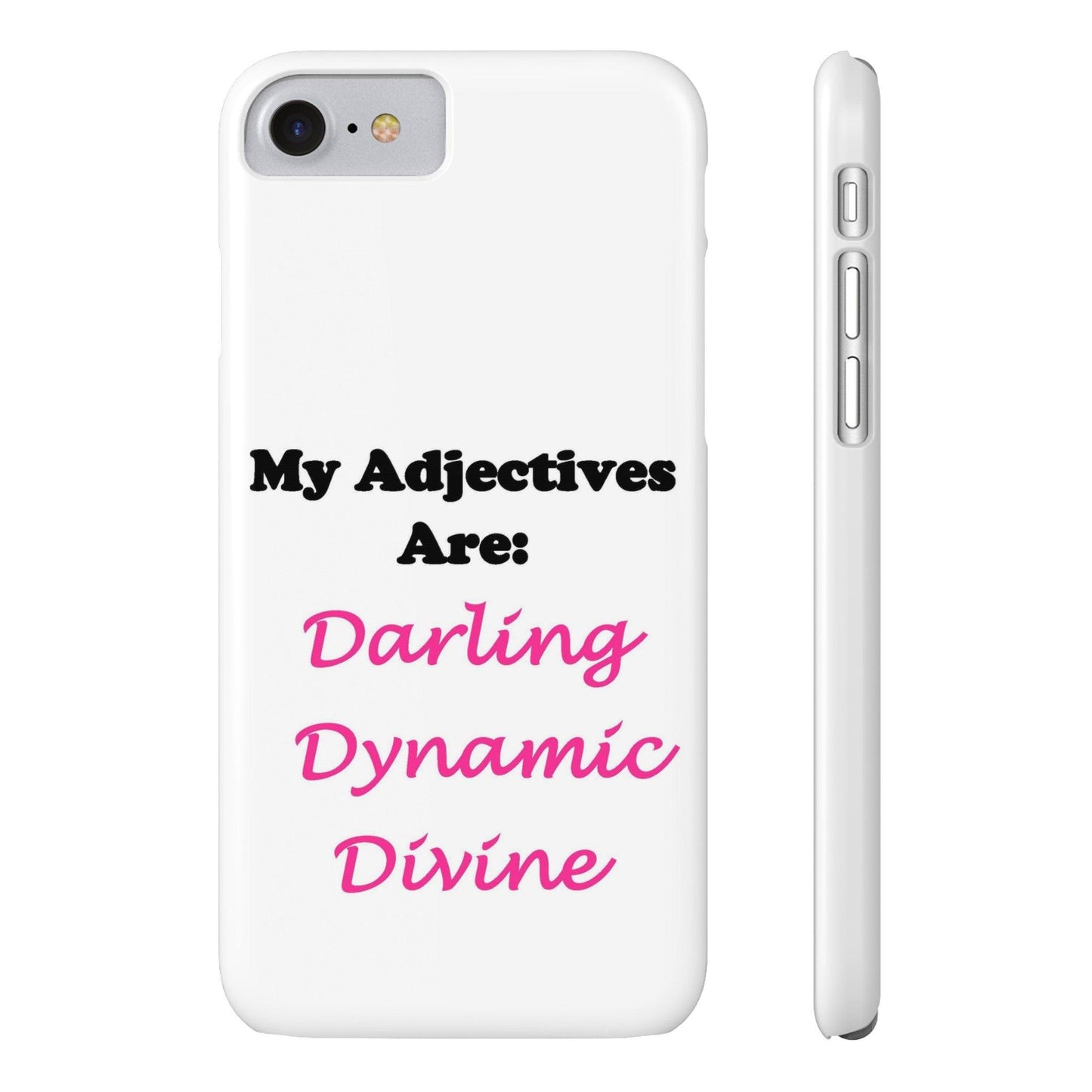 Darling (White) - Slim Phone Cases - Better Mode