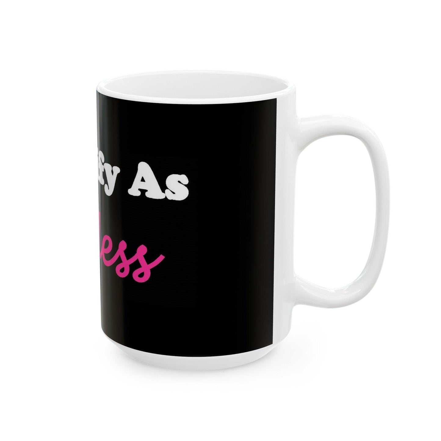 ID Ageless (Black) - Ceramic Mug, (11oz, 15oz) - Better Mode