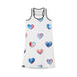 Women's Racerback Dress - Hearts