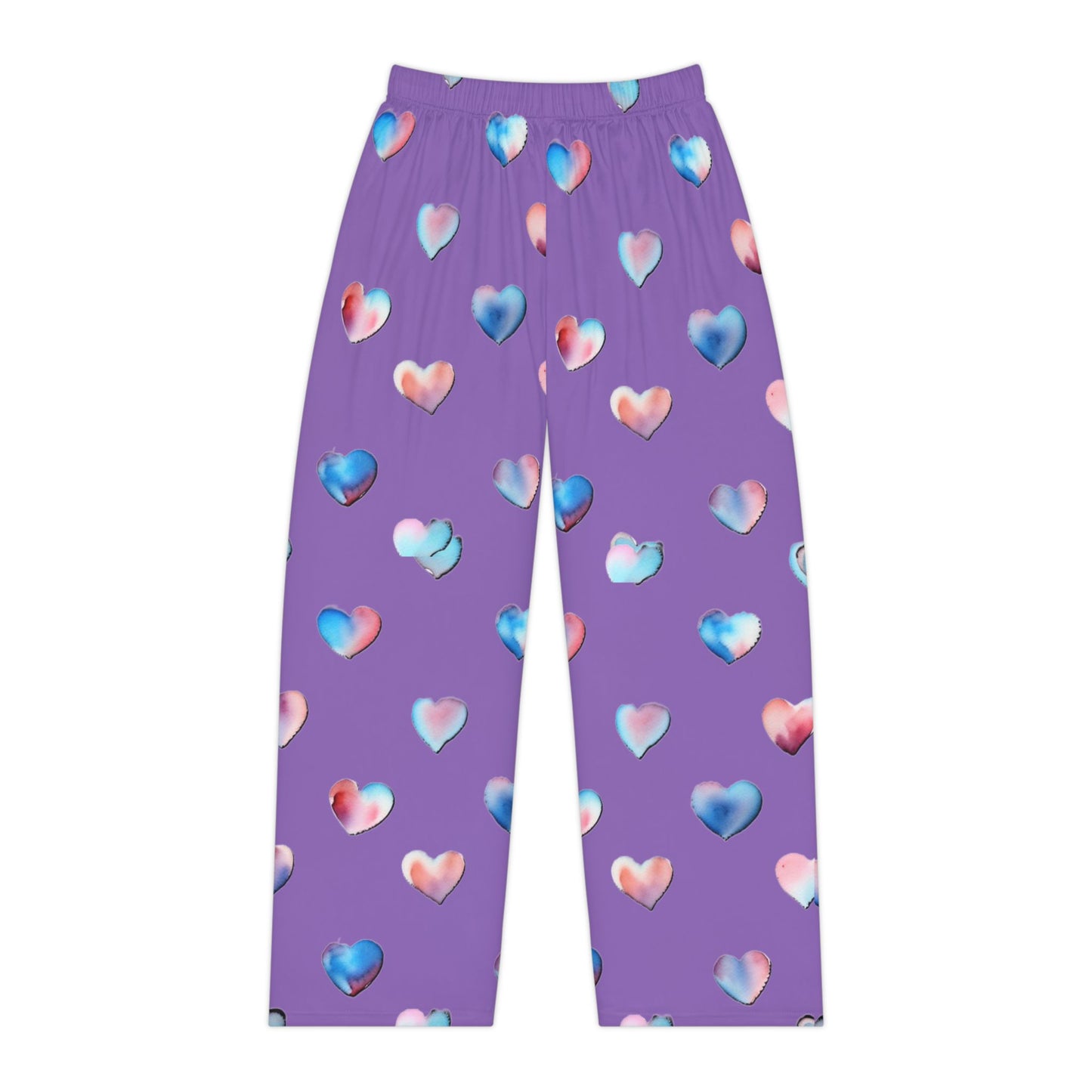 Heart Pattern Women's Pajama Pants