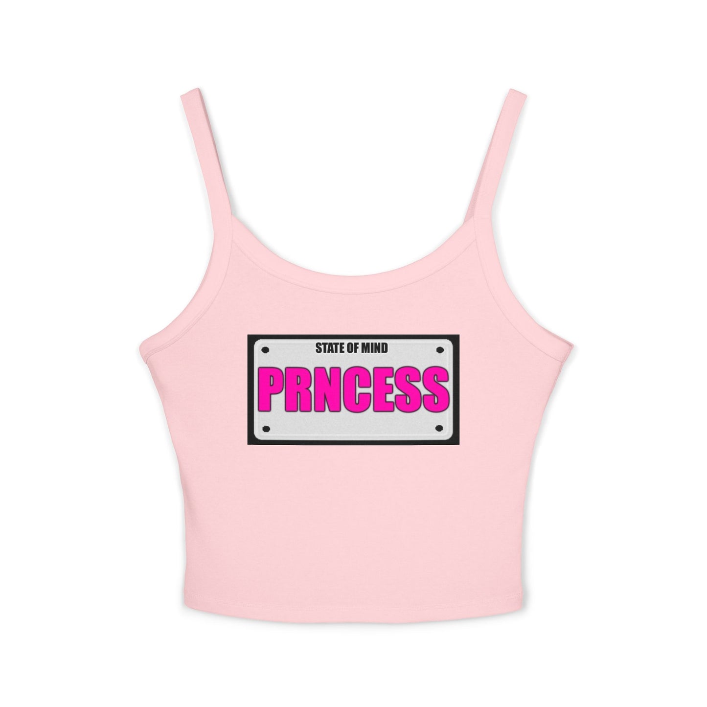 PRINCESS - Women's Spaghetti Strap Tank Top