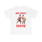 Eat, Pray, Shove Sumo - Unisex Heavy Cotton T-Shirt