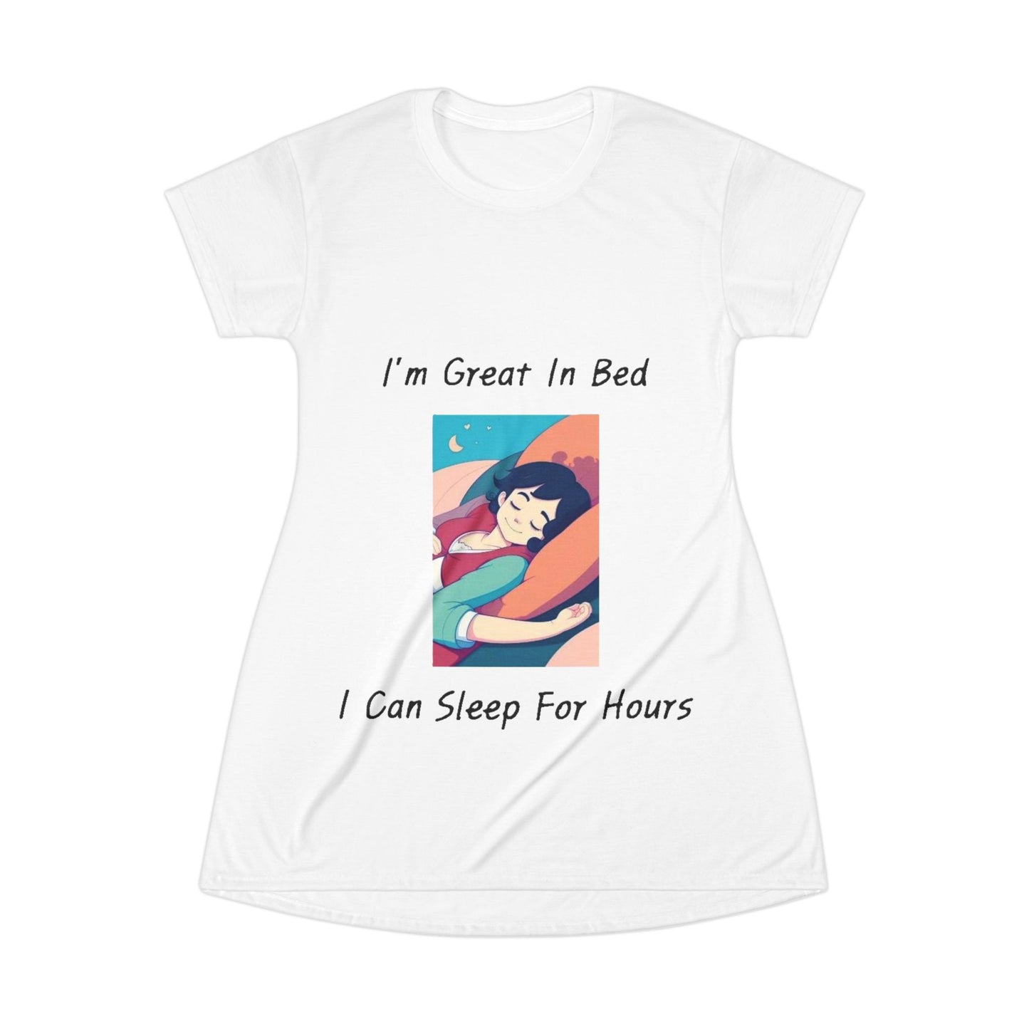 Great In Bed T-Shirt Dress Nightgown - Women's Sleepwear