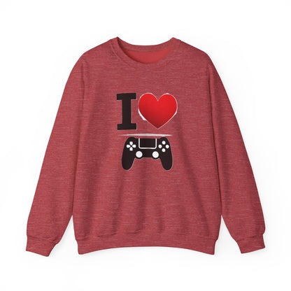 I Heart Gaming - Crewneck Sweatshirt