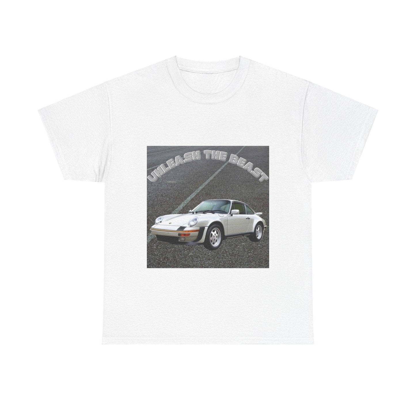 Unleash The Beast Classic Cars 2 - Unisex Heavy Cotton T-Shirt