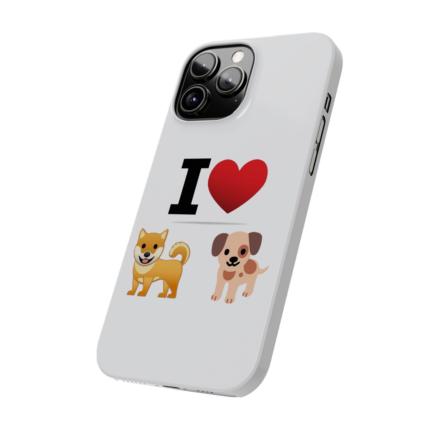 I Heart Dogs - Slim Phone Cases