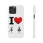 I Heart Dance - Slim Phone Cases