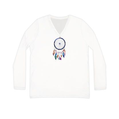 Women's Dreamcatcher Long Sleeve V-neck Shirt