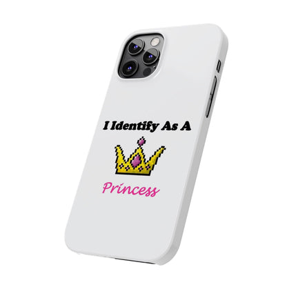 ID Princess (White) - Slim Phone Cases - Better Mode