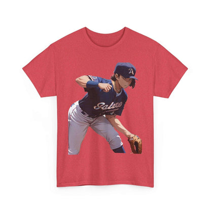 Anime Baseball 2 - Unisex Heavy Cotton T-Shirt - Better Mode