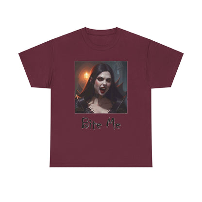 Halloween - Bite Me - Unisex Heavy Cotton T-Shirt