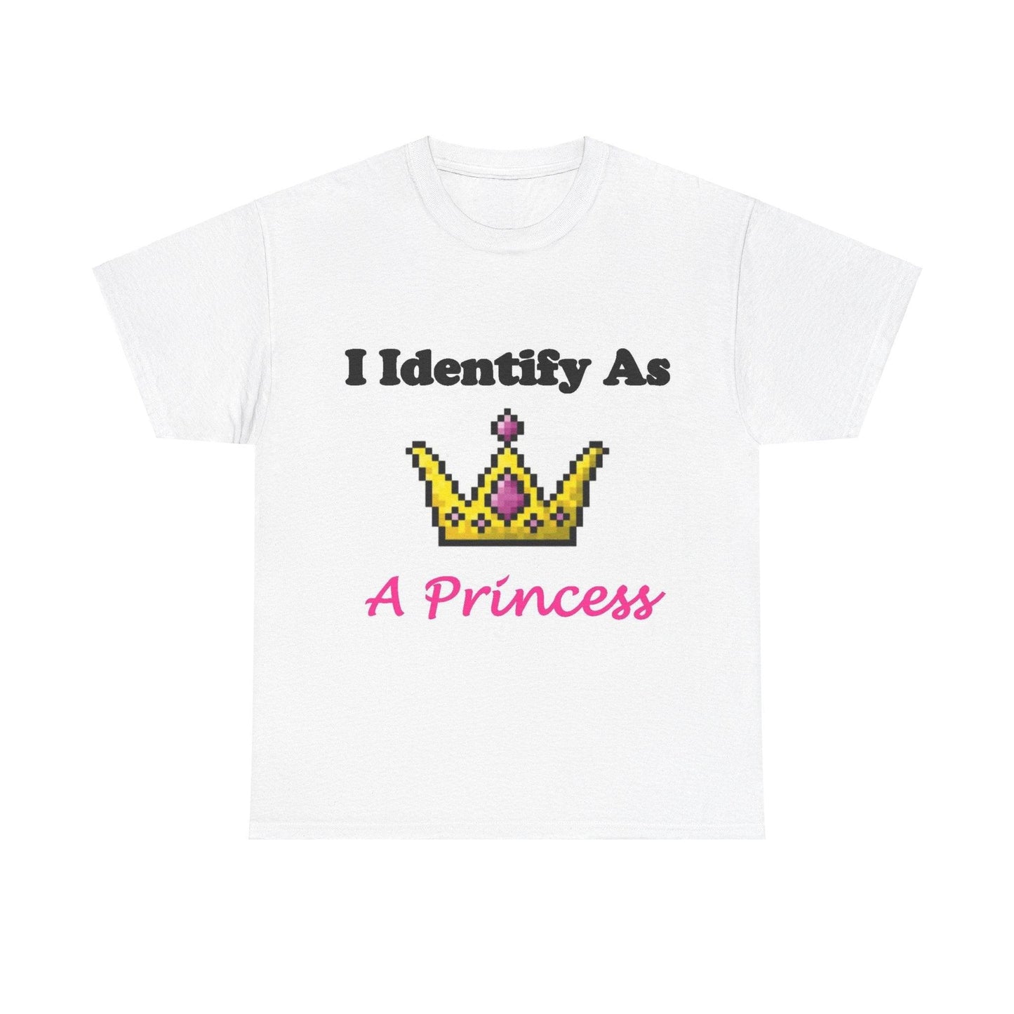 Princess (White) - Unisex Heavy Cotton Tee - Better Mode