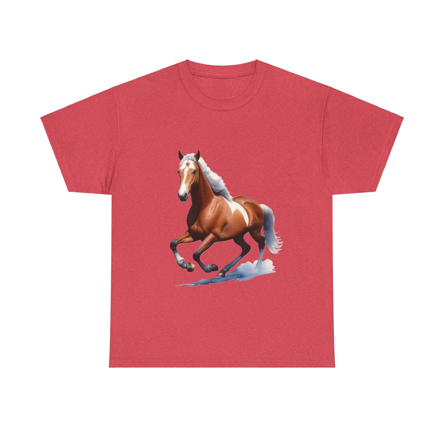 Galloping Horse 1 - Unisex Heavy Cotton T-Shirt