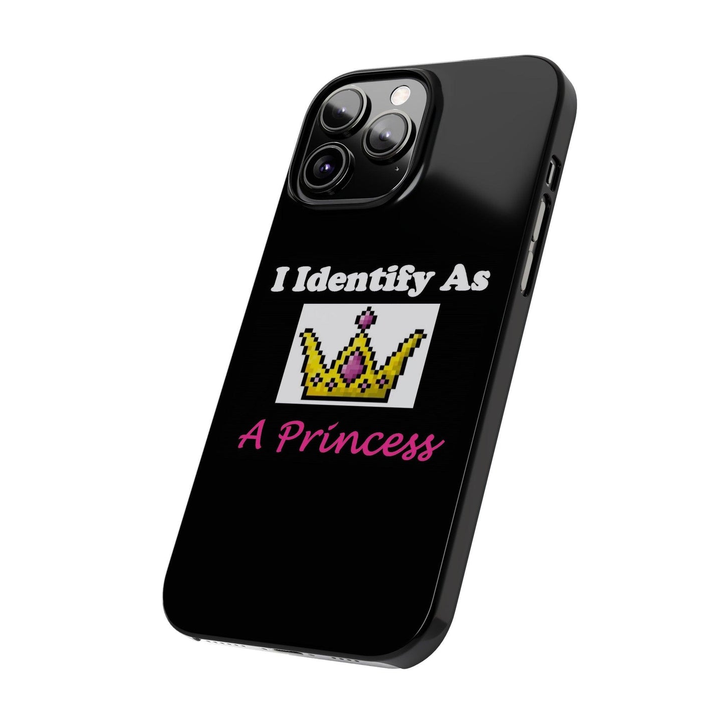 ID Princess (Black) - Slim Phone Cases - Better Mode