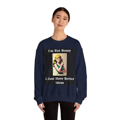 Bossy - Unisex Heavy Blend™ Crewneck Sweatshirt