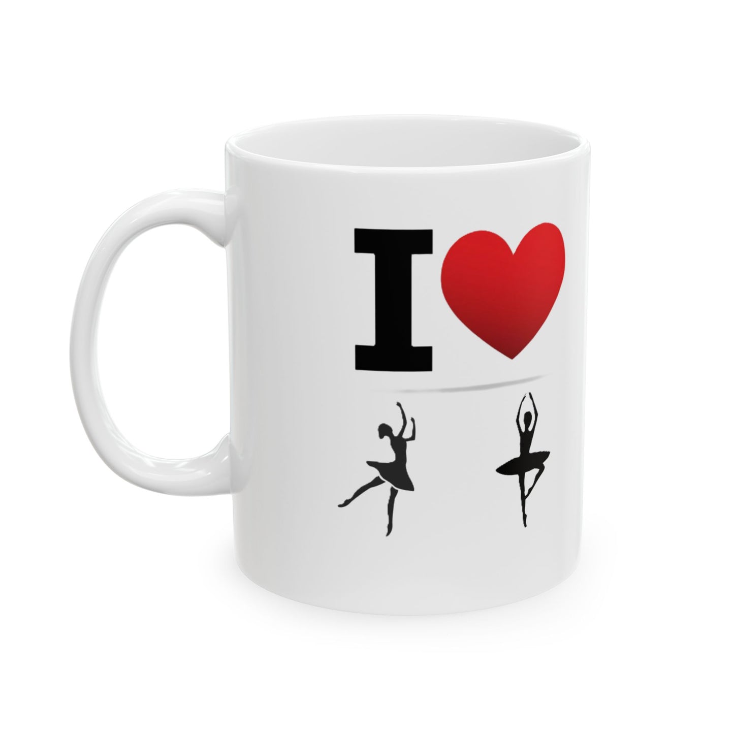 I Heart Dance - Ceramic Mug, (11oz, 15oz) - Better Mode