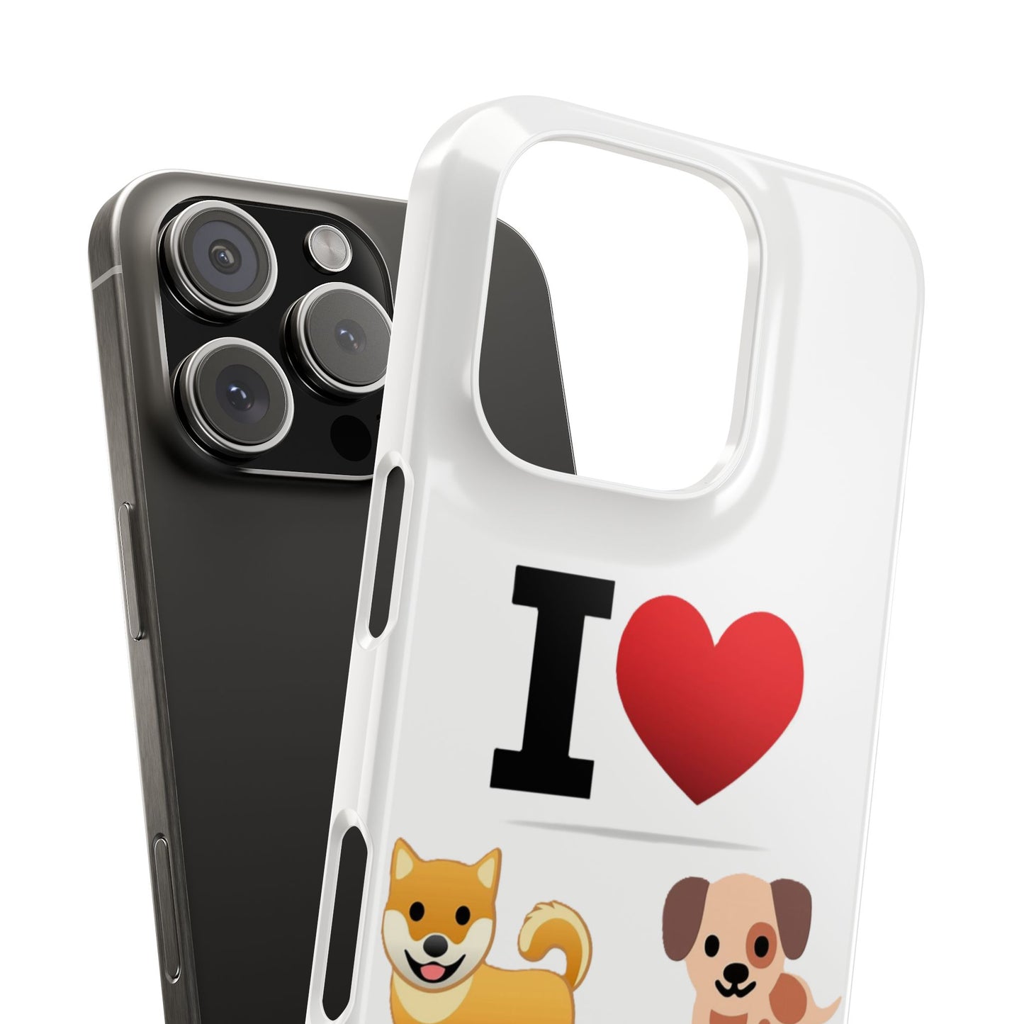 I Heart Dogs - Slim Phone Cases