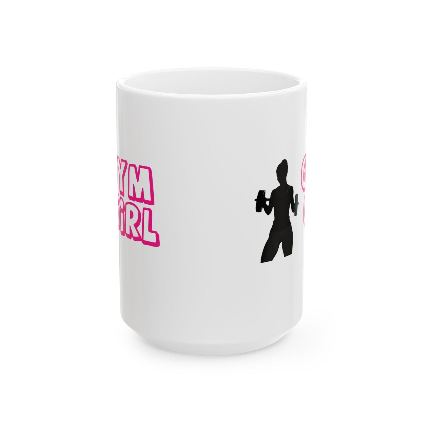 Gym Girl Ceramic Mug