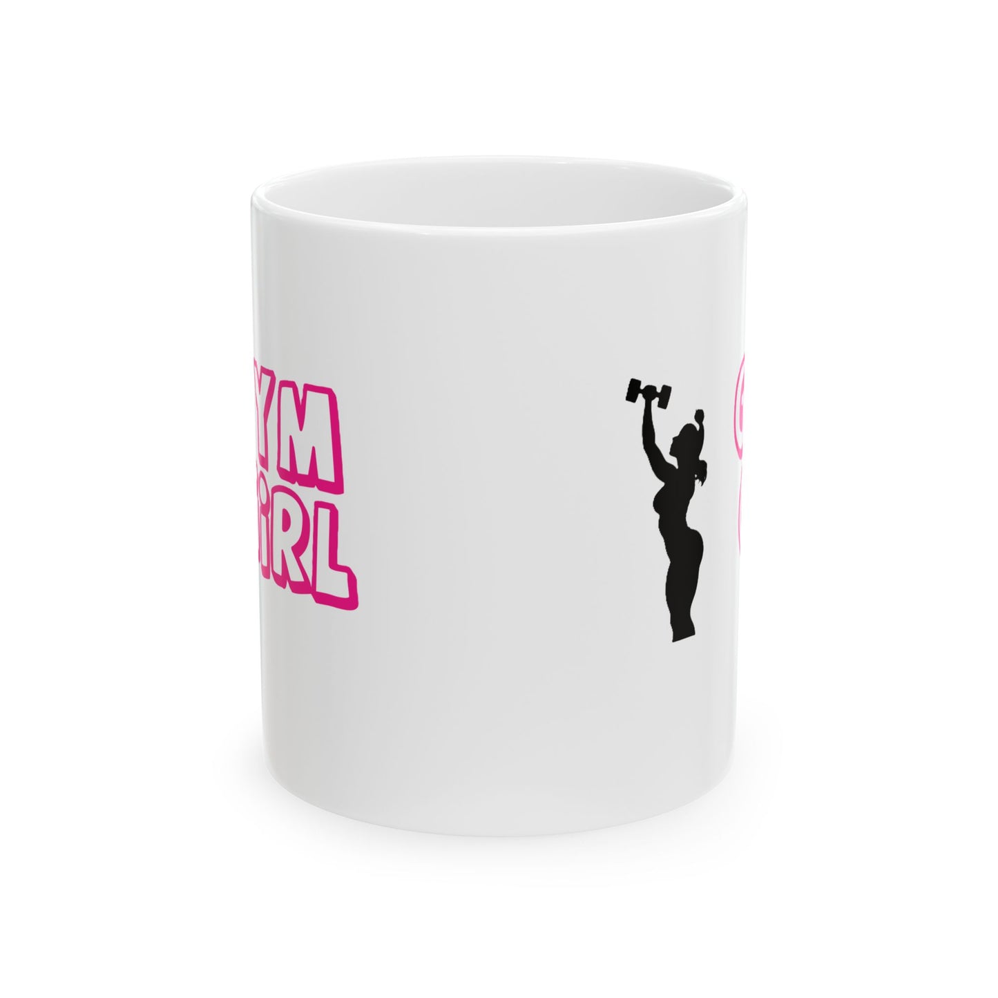 Gym Girl Ceramic Mug