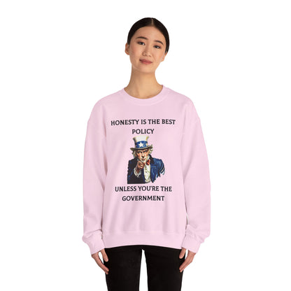 Honesty Policy - Crewneck Sweatshirt