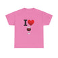 I Heart Wine - Unisex Heavy Cotton T-Shirt - Better Mode